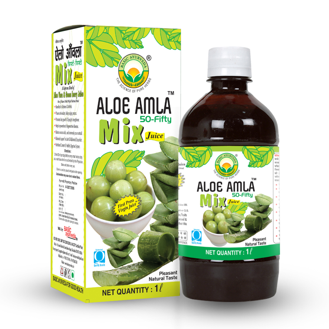 Aloe Amla 50-Fifty Mix Juice